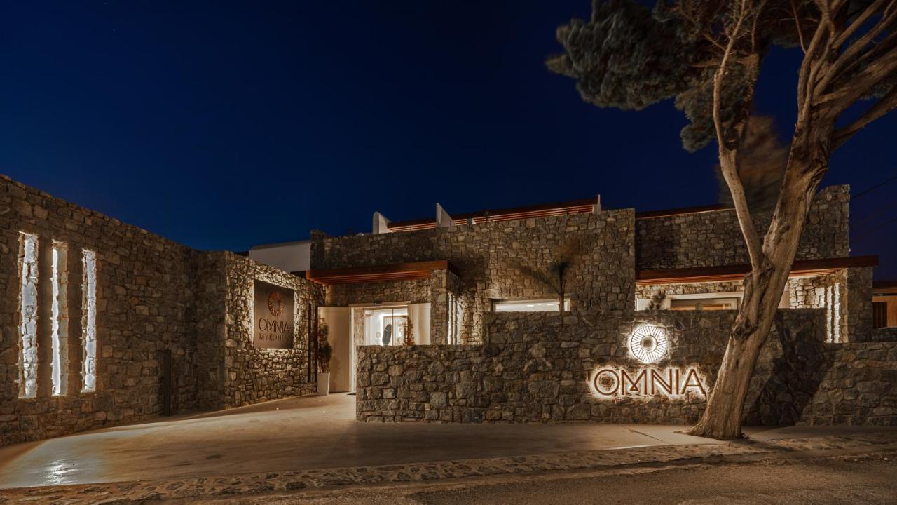 Omnia Mykonos Boutique Hotel & Suites Ornos  Exterior photo